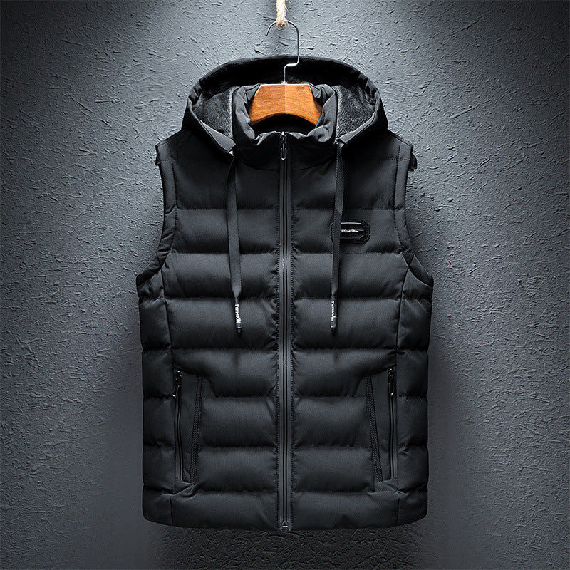 Fleece Warm Vest Trendy Brand Outer Wear Vest Jacket