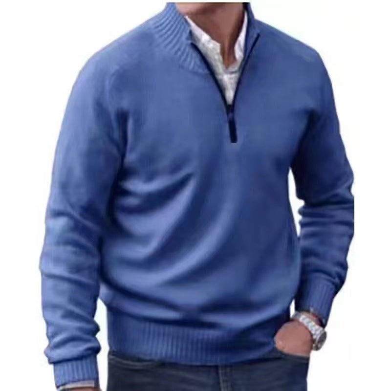 European And American Men's Wool Warm Sweater