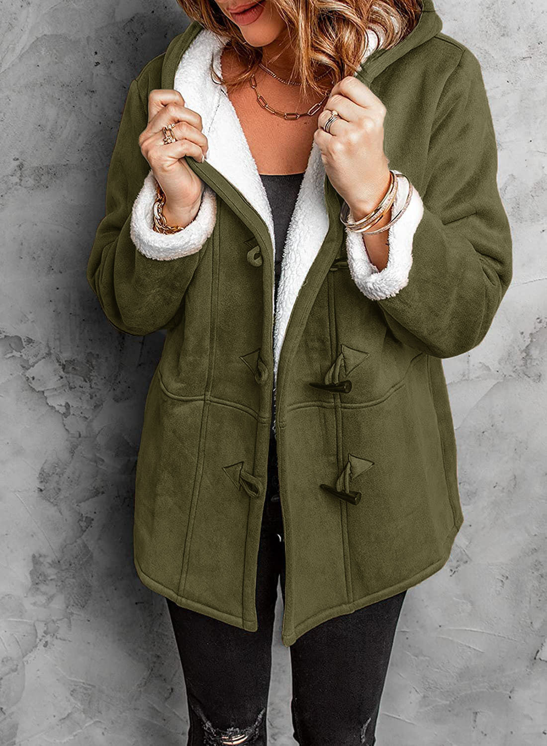 Women's Mid-length Windbreaker Coat Coat Warm Top